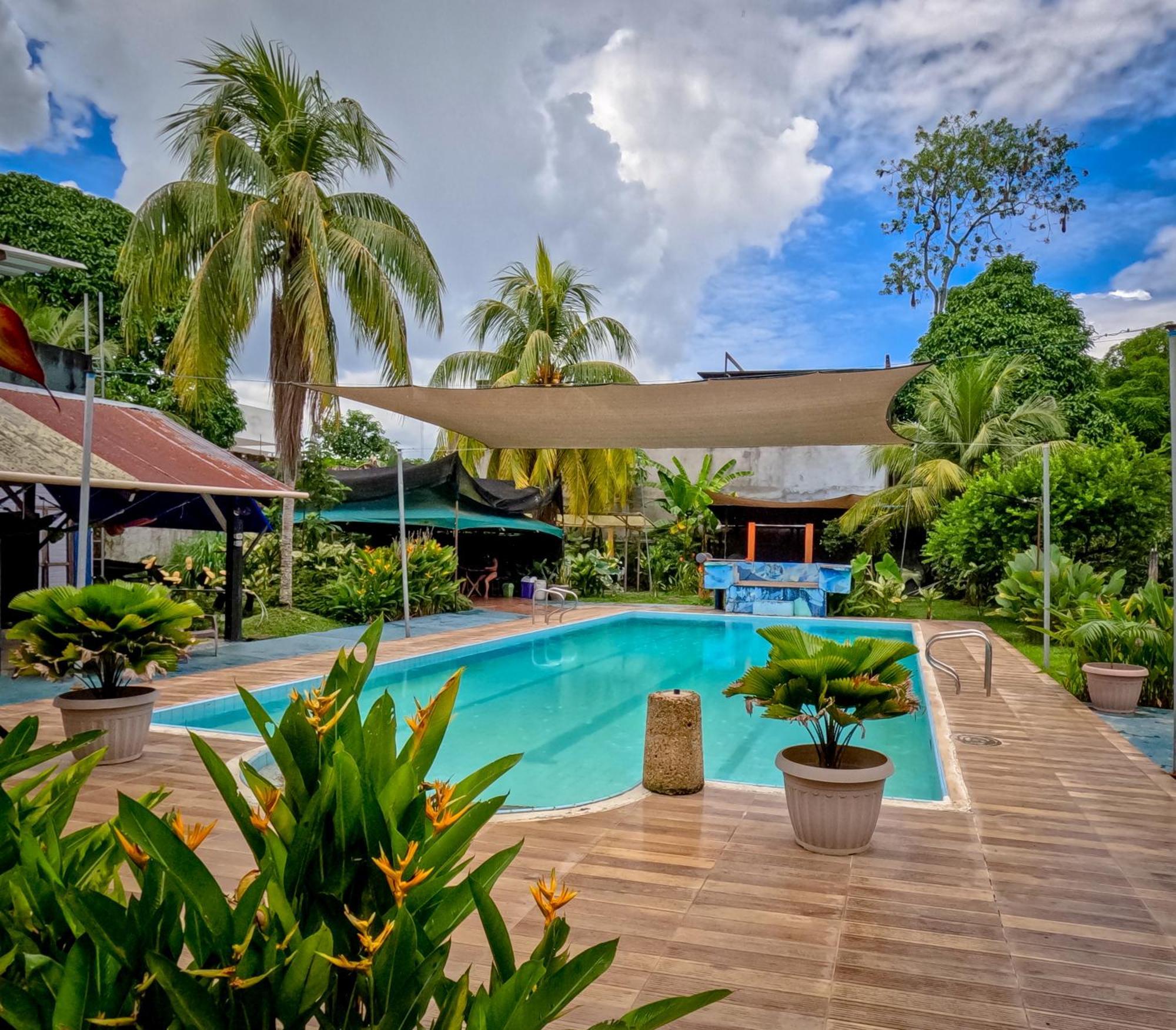 Hostel Casa De Las Palmas Tours เลติเซีย ภายนอก รูปภาพ