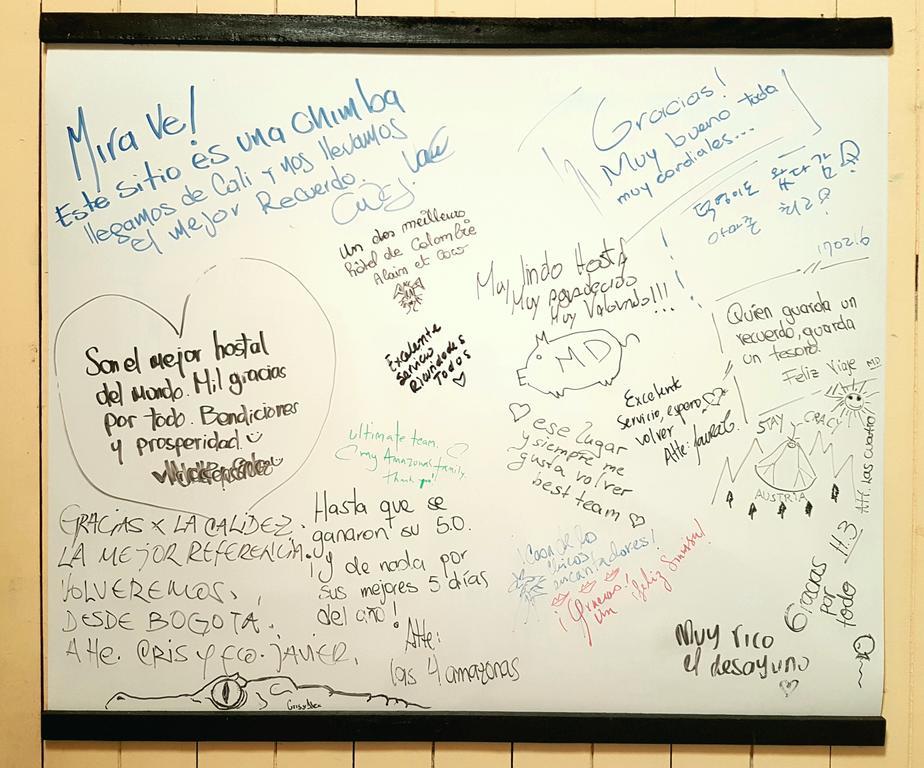Hostel Casa De Las Palmas Tours เลติเซีย ภายนอก รูปภาพ